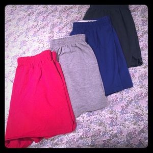 Bundle lot of 4 Soffe shorts XL
